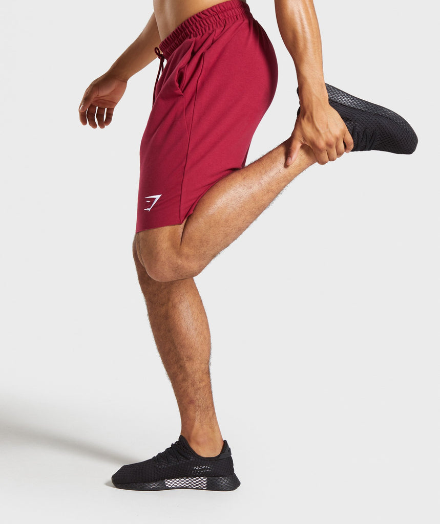 Gymshark Critical Shorts Claret Gymshark