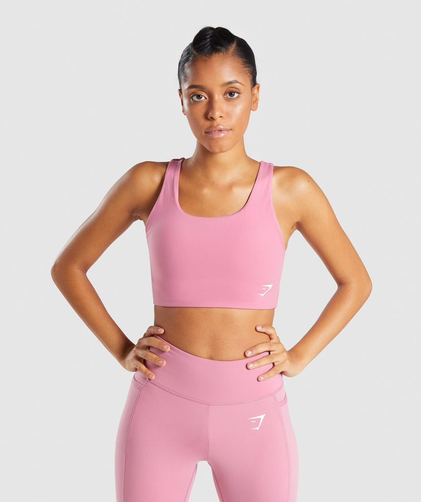 Gymshark Dreamy Sports Bra Dusky Pink Gymshark