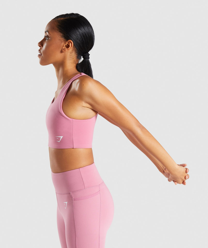 Gymshark Dreamy Sports Bra Dusky Pink Gymshark