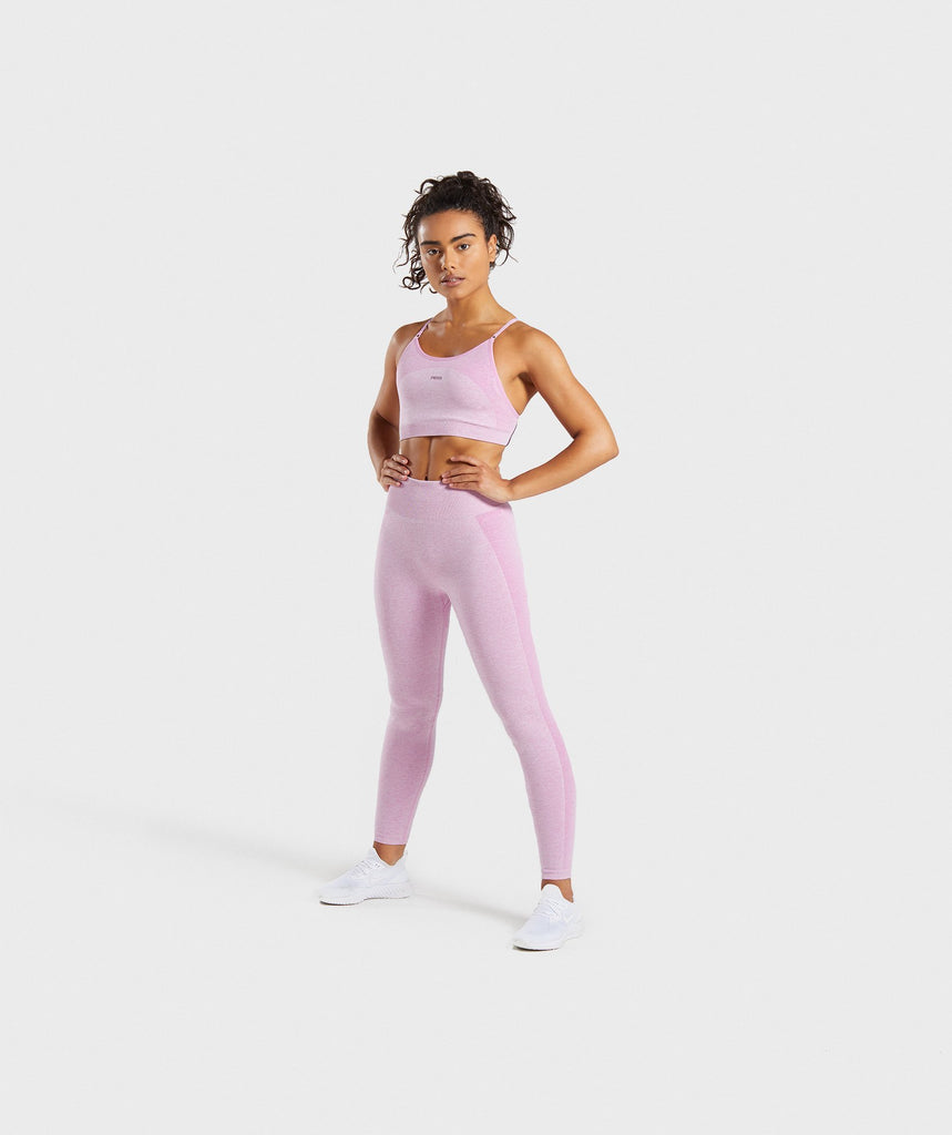 Gymshark Flex Strappy Sports Bra Pink Gymshark