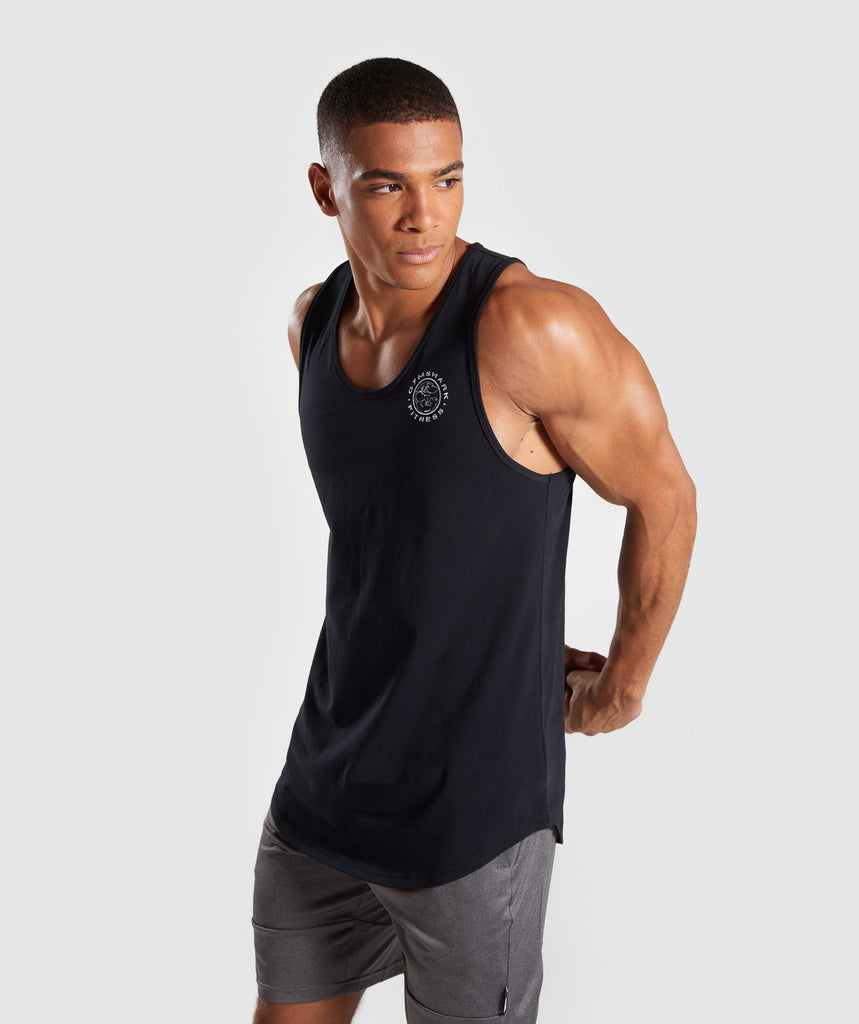 Gymshark Legacy Luxe Tank Black Gymshark