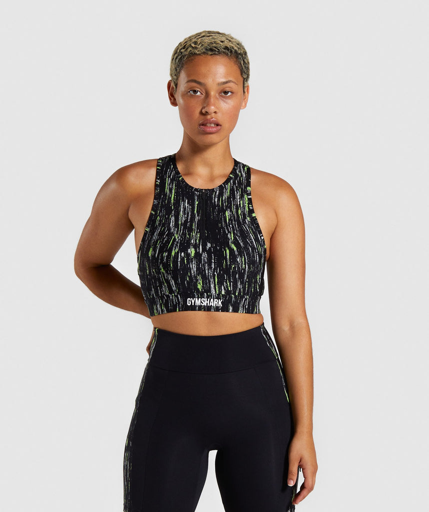 Gymshark Non Stop Sports Bra Print Gymshark