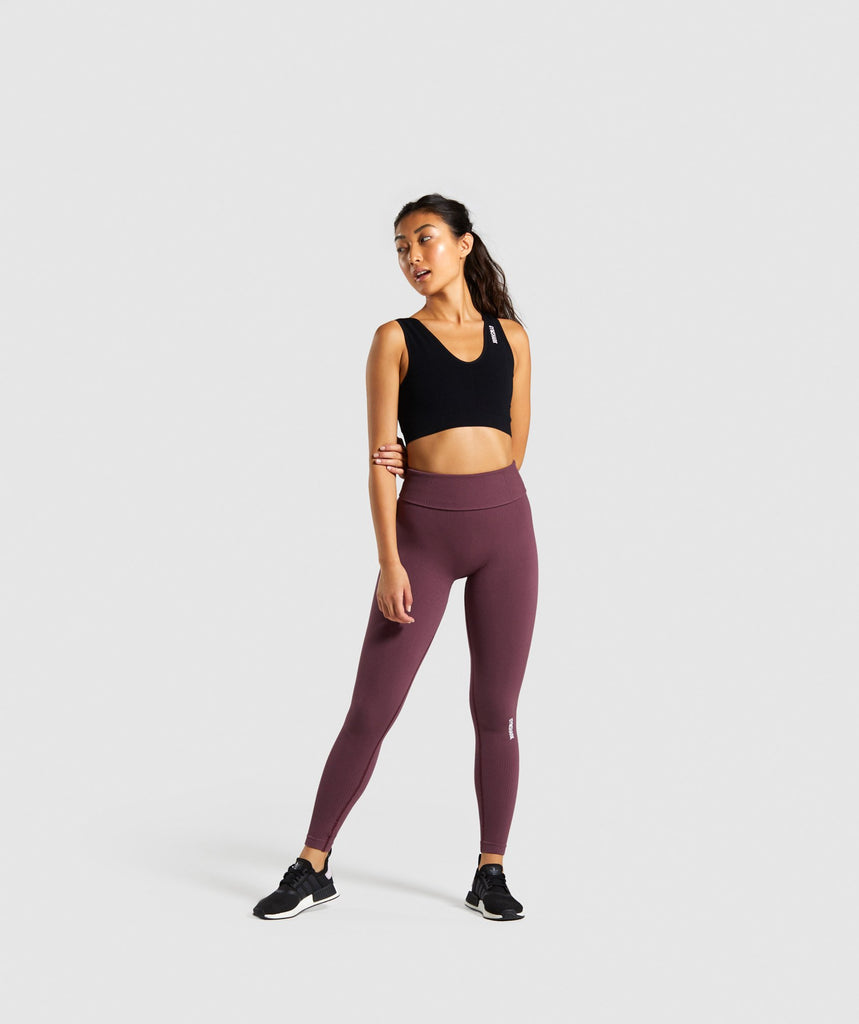 Gymshark Power Down Sports Bra Black Gymshark