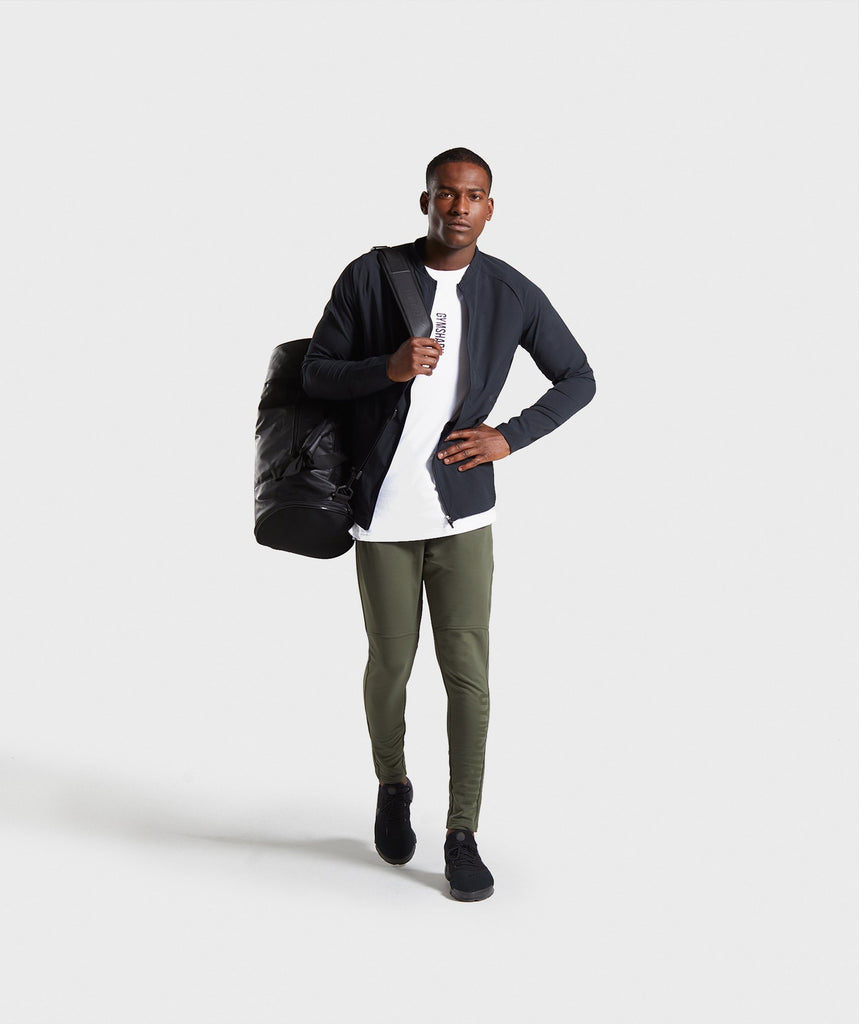 Gymshark Shadow Bomber Jacket Black Gymshark