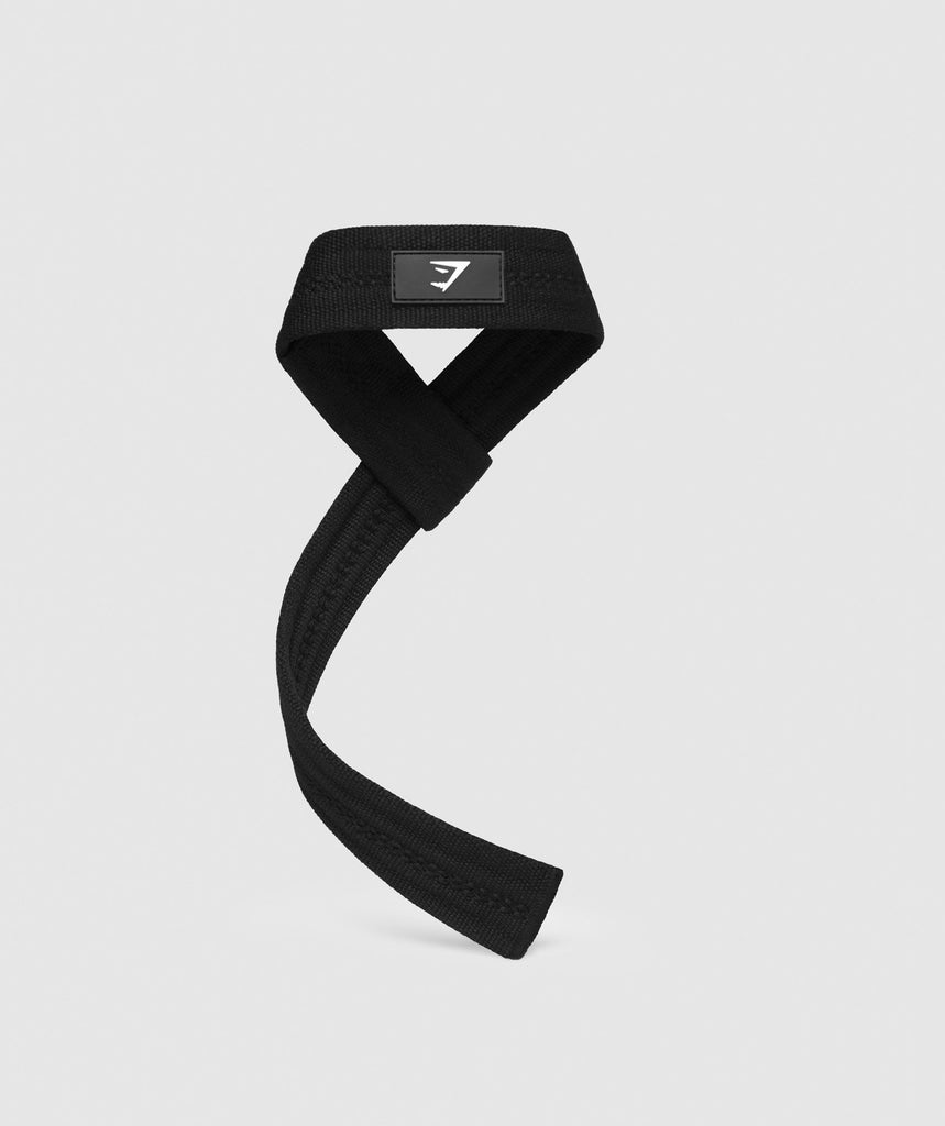 Gymshark Lifting Straps Black Gymshark