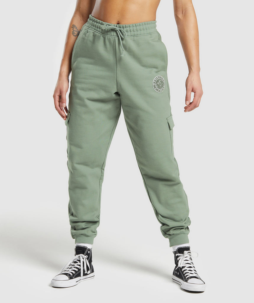 Gymshark Legacy Joggers - Unit Green 1