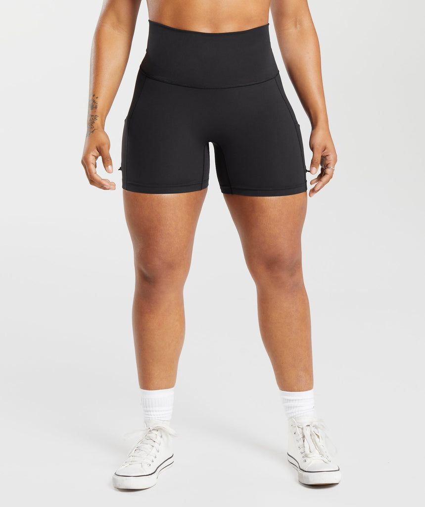 Gymshark Legacy Tight Shorts - Black 1