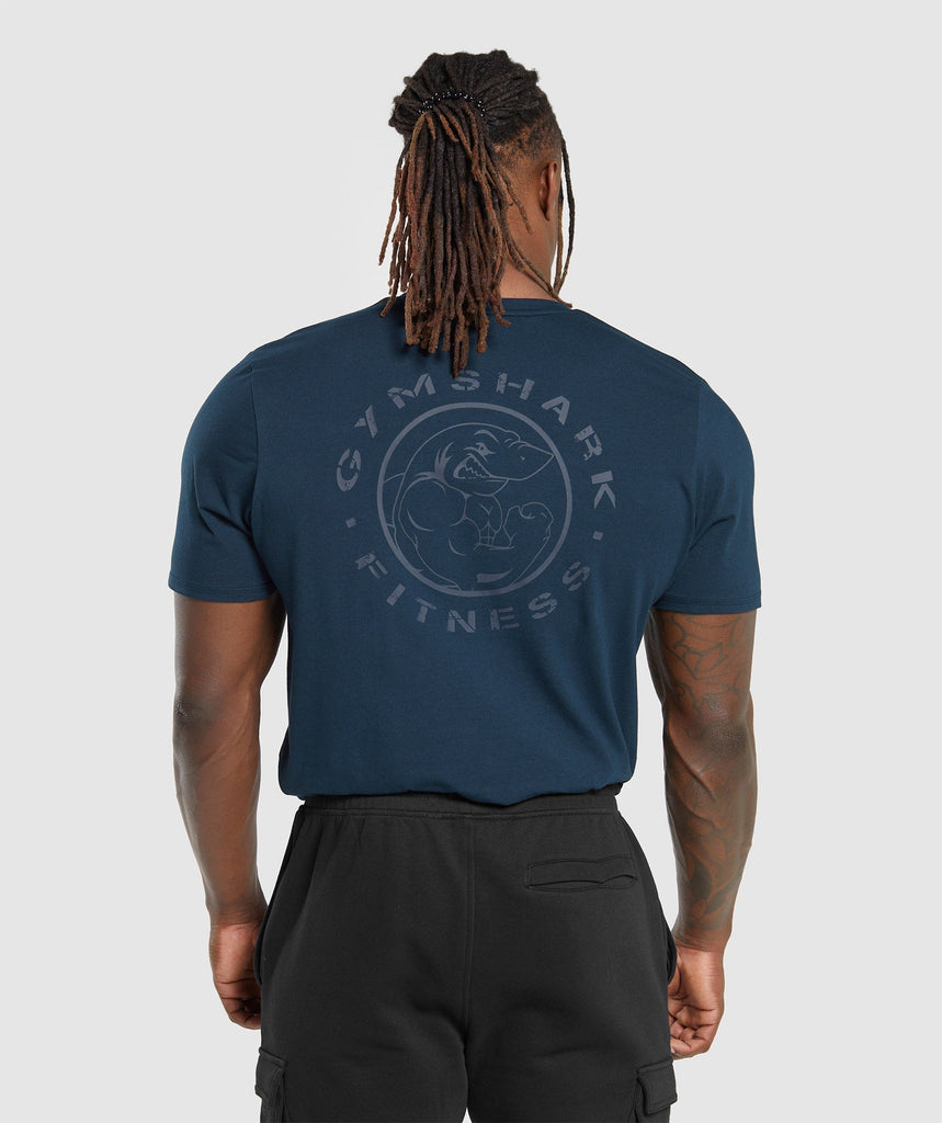 Gymshark Legacy T-Shirt - Navy 1