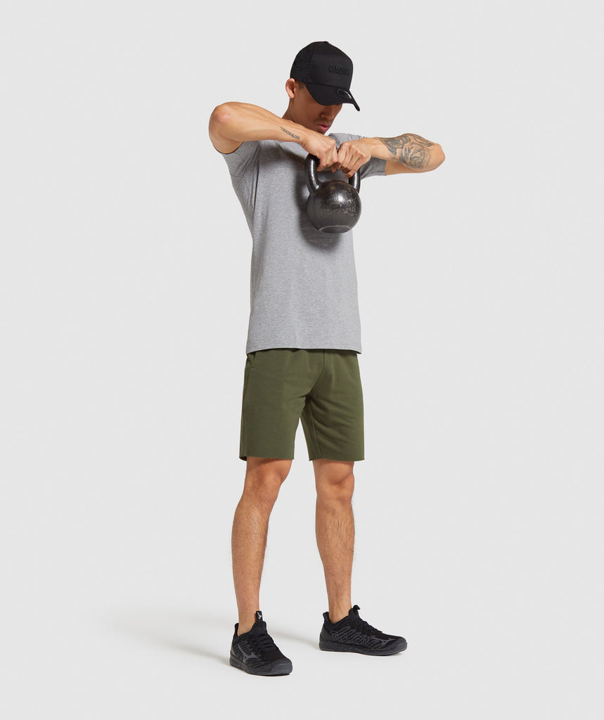 Gymshark Critical Shorts Dark Green Gymshark