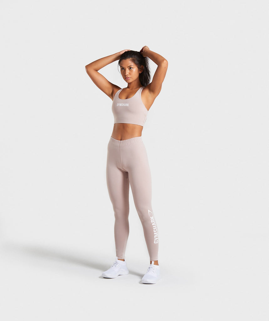 Gymshark Ark Sports Bra Taupe Gymshark
