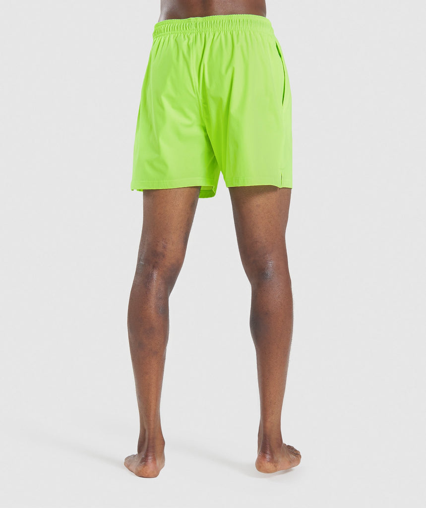 Gymshark Swim Shorts Lime Gymshark